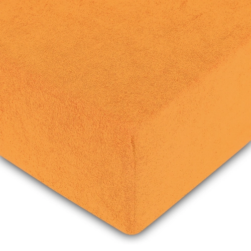 Prześcieradło Frotte 80 x 160 kol Ciemny Żółty nr. 06